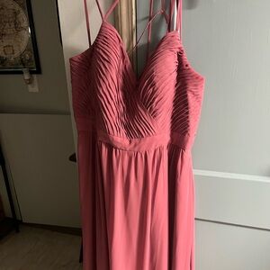 Pretty dust rise cross back dress